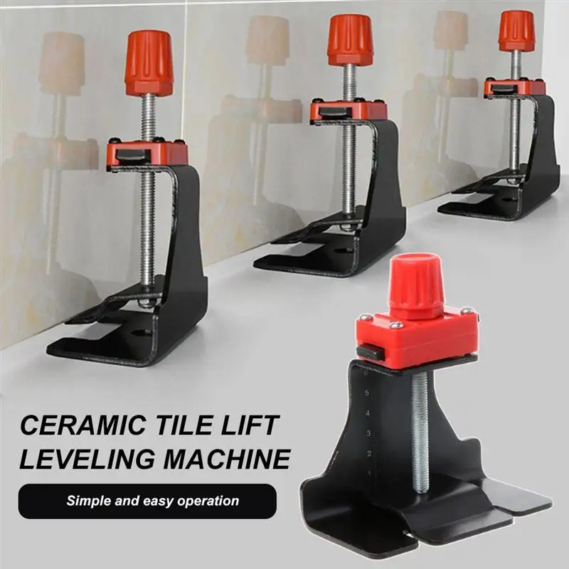 

Tile Height Adjustment Regulator 500KG Loaded Tile Manual Locator Leveling System Lifting Adjuster Construction Auxiliary Tool