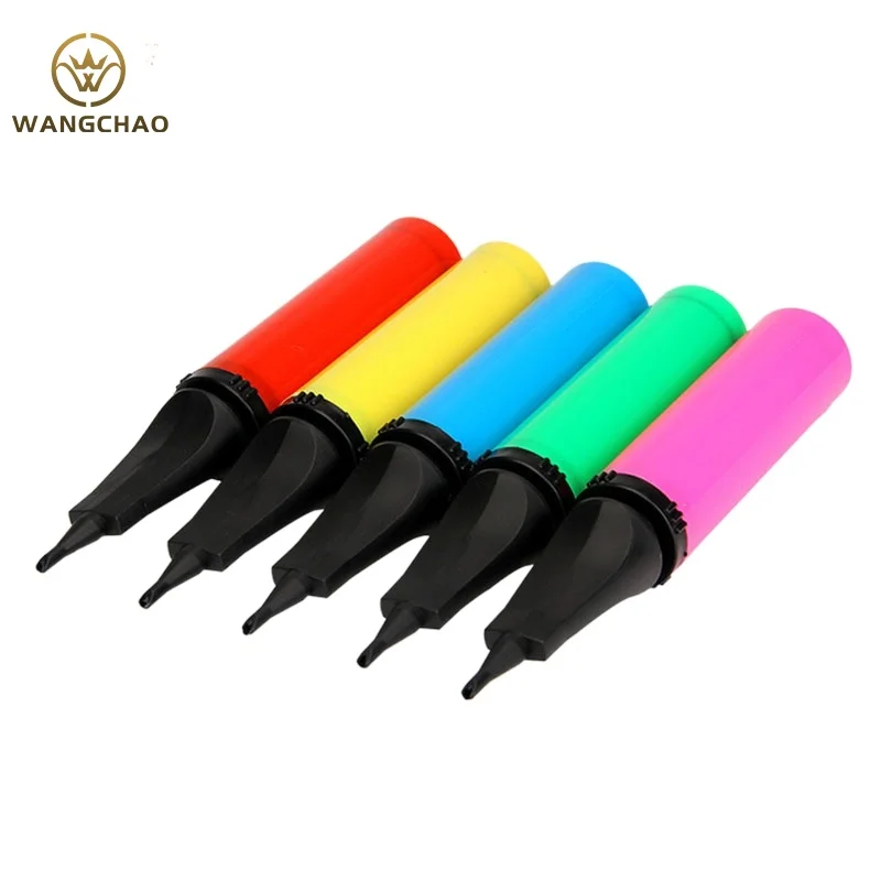 

Plastic Manual Air Pump Inflating Pump Balloons Inflator Blast Air Pump Party Festival Celebration Tools Supplies