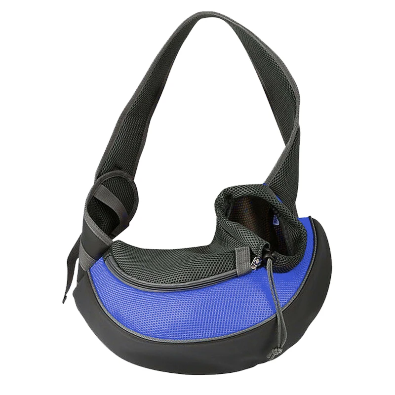 Blue Pet Puppy Carrier S/M Открытый Путешествия собака сумка сетка Оксфорд один комфорт слинг Сумочка Сумка - Цвет: Blue
