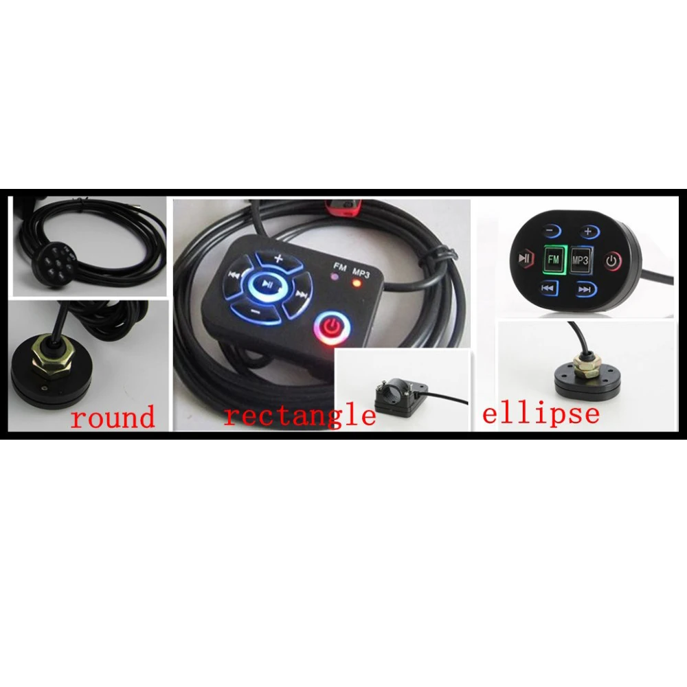 1 шт. мотоцикл FM радио мотоциклетный шлем MP3 плеер кабель аудио провода Управление
