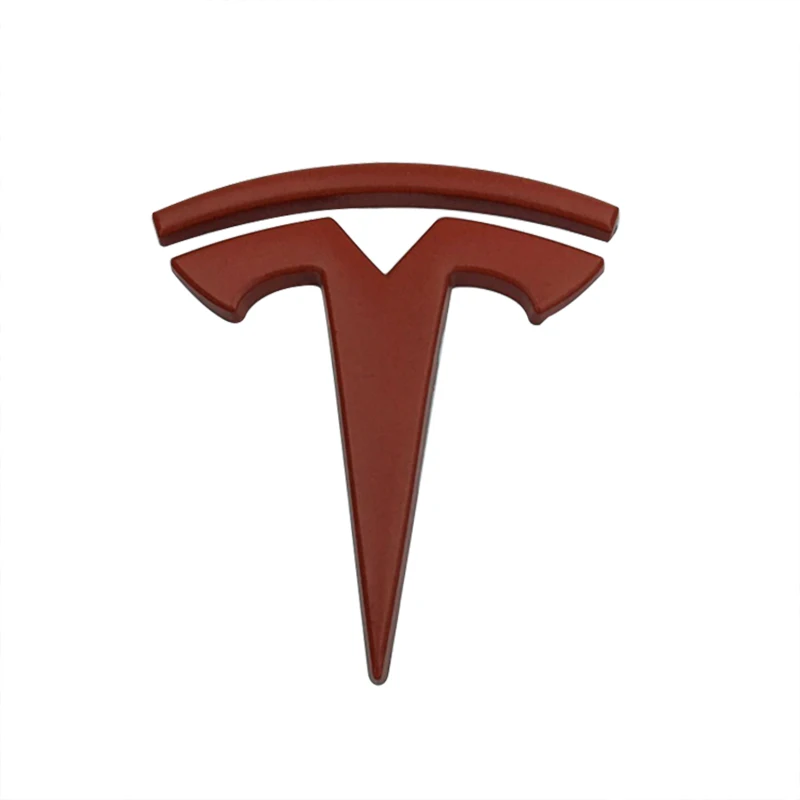 Стайлинг автомобиля 3D металлические наклейки Tesla модель S X 3 P100D P85D 200 логотип для