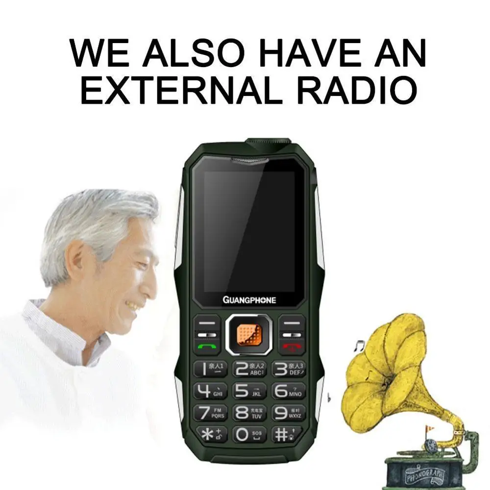 Винтажный мобильный телефон с двумя картами двойным режимом ожидания bluetooth