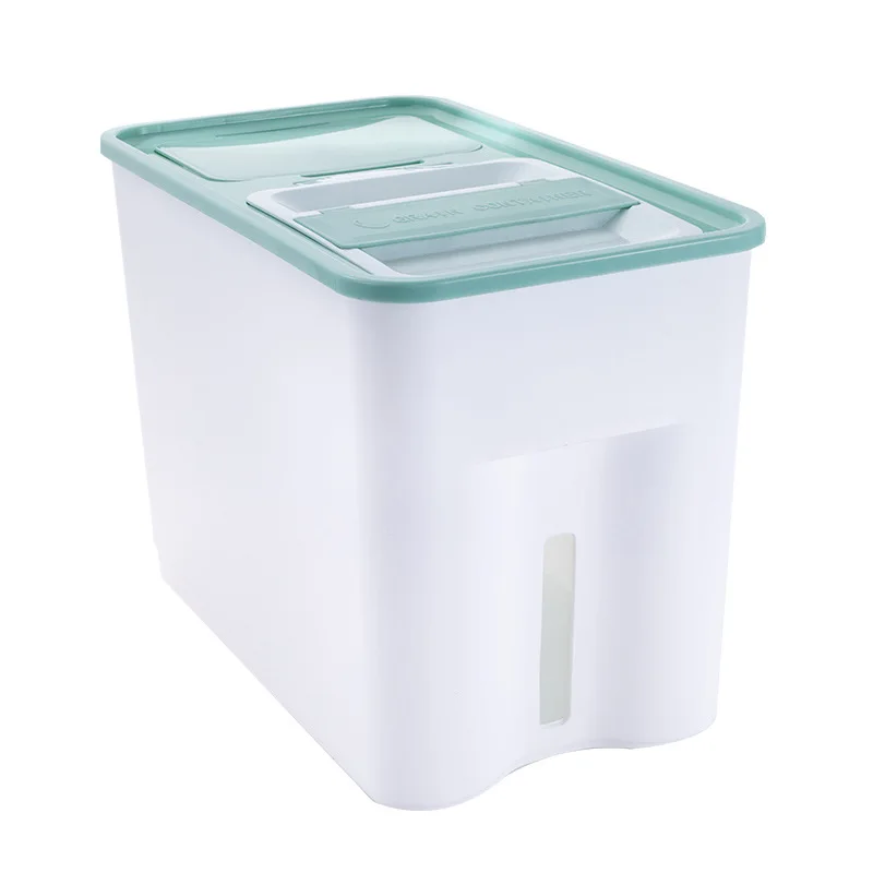 

Rice Storage Box Cereal Dispenser Boxs Moisture-Proof Kitchen Food