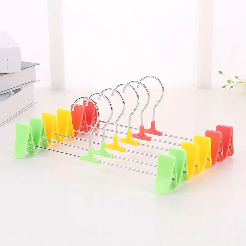 Новинка 1 шт. вешалки для одежды пластиковые клип шкафа пальто юбка платье Блузка
