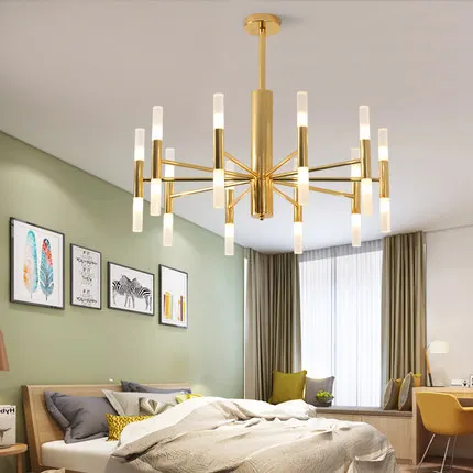 Скандинавский постмодерн роскошный светильник в простом стиле для гостиной