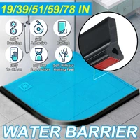 200cm silicone bathroom water stopper blocker shower dam non slip dry and wet separation flood barrier door bottom sealing strip