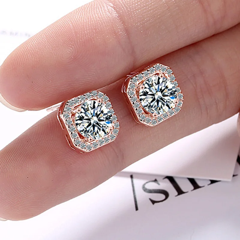 MEETSOFT модные серьги-гвоздики из стерлингового серебра для женщин дизайнерские