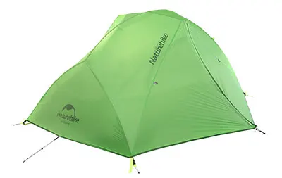 Naturehike палатка обновленная звезда река палатка Сверхлегкая 2 человека 4 сезона 20D силиконовая палатка с бесплатным ковриком NH17T012-T