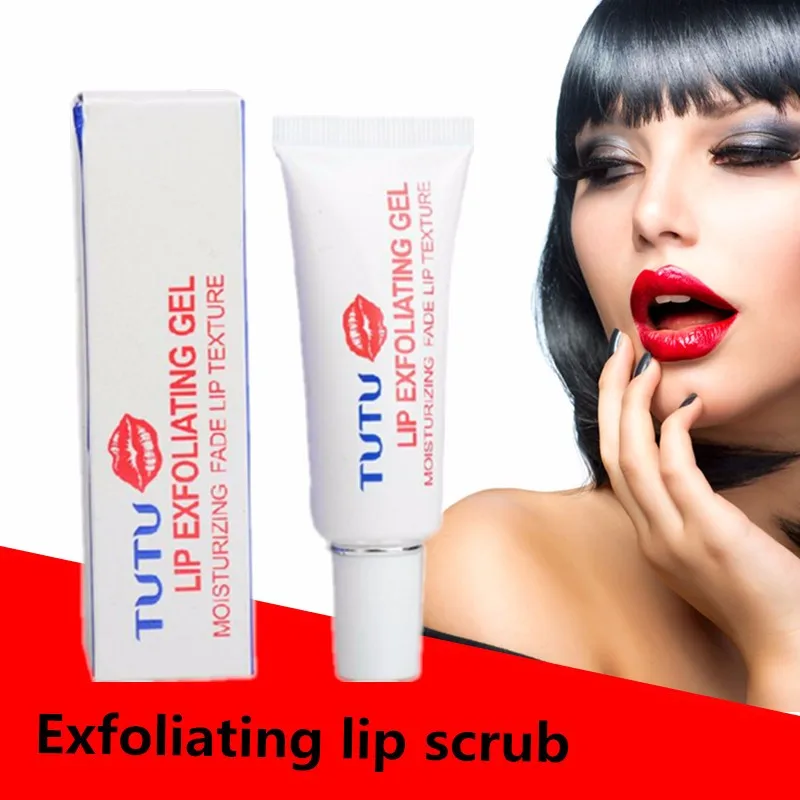 

25ml Women Cosmetic Girls Lip care Facial Scrub Gel Moisture Lip Mask Clear Lip Exfoliating Gel Emoval Horniness Cream