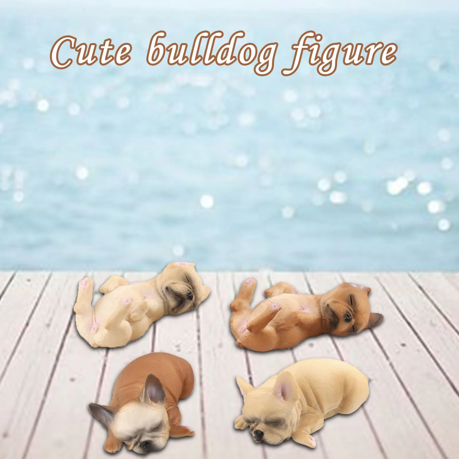 

Animal toy Figurines Dog Statue Plastic Puppy Doll Hand-painted Simulation Animal toy Figurines Dog Animal Exquisite Gift toy