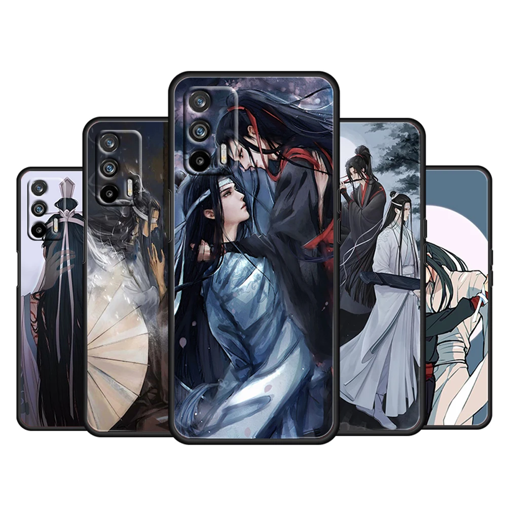 

Mo Dao Zu Shi Wei Wuxian Anime For OPPO Realme Q3 Q2 V15 V3 X50 X7 X3 X2 XT Pro Carnival Superzoom 5G Silicone Black Phone Case