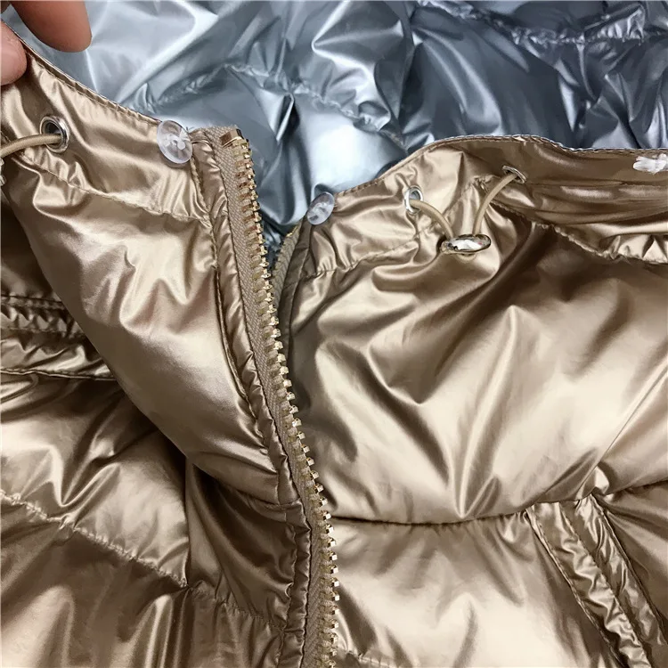 Зима женская теплая куртка винтажная парка двухсторонняя одежда зимняя куртка верхняя одежда женская ветрозащитная утепленная куртка с длинным рукавом