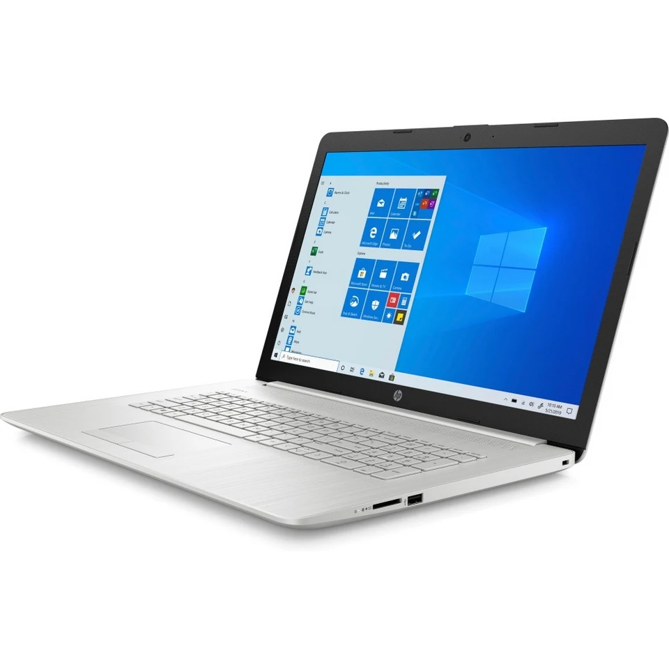 Ноутбук 17.3" HD+ HP 17-by2053ur silver (Core i3 10110U/8Gb/256Gb SSD/noDVD/VGA int/DOS) (2F1Z1EA) | Компьютеры и офис