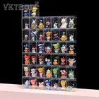 Прозрачная акриловая витрина для детской куклы, хранилище для кукол Mart, витрина для коллекционных игрушек, настольный шкаф-Органайзер