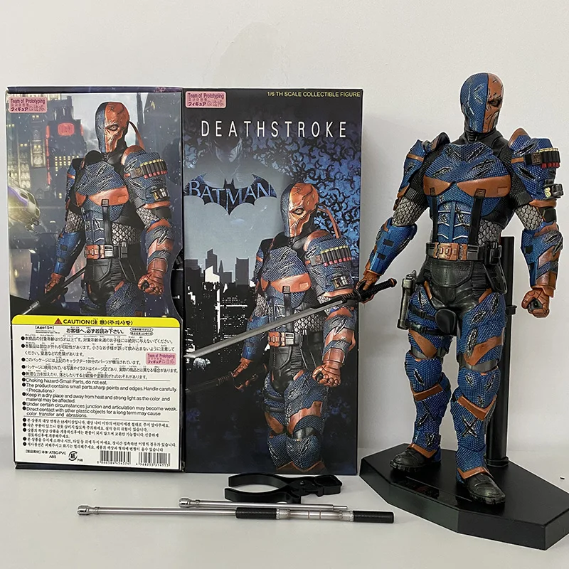 Фигурка Deathstroke сумасшедшая игрушка фигурка 1/6 экшн фигурки команды