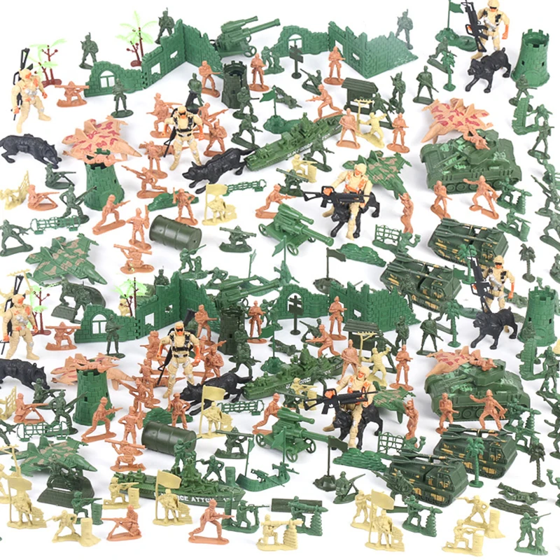 Полный набор Солдат Военного полка военная модель костюм детская база песочный