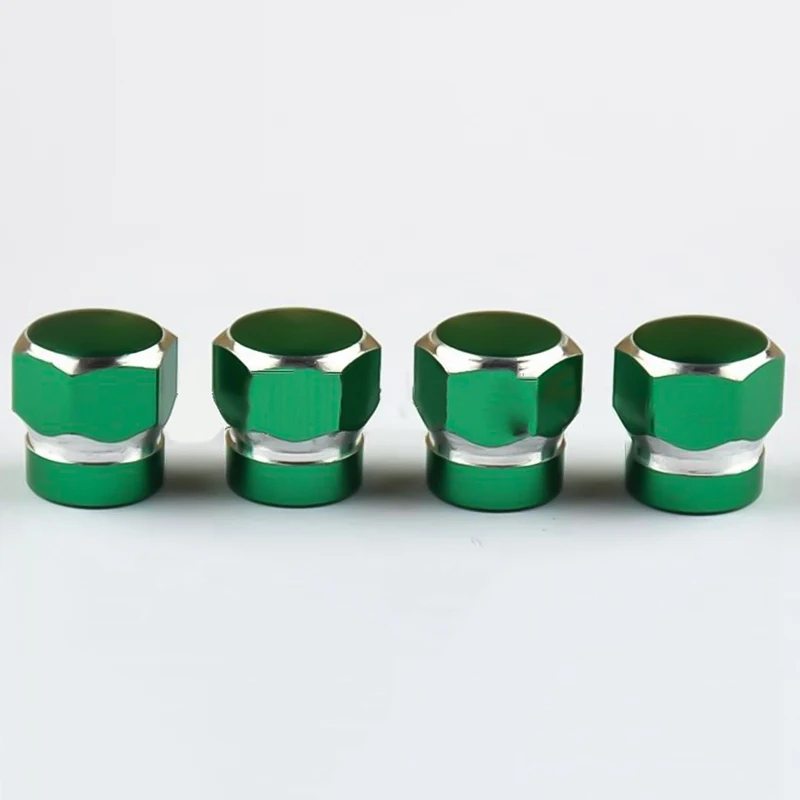 

1 Pcs Hexagon Agate Valve Cap Shock Absorber Screw Aluminium alloy Cap Protective Nut Cover For X trail Rogue CX-5 Car Styling