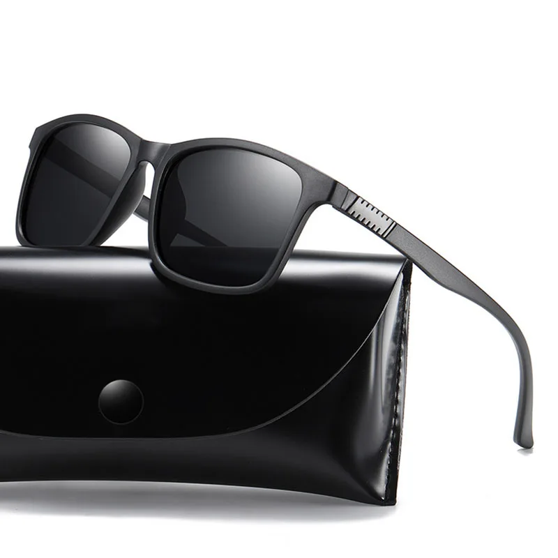 

Солнцезащитные очки Мужские поляризационные для вождения, модные трендовые уличные очки TAC с матовым покрытием, UV400