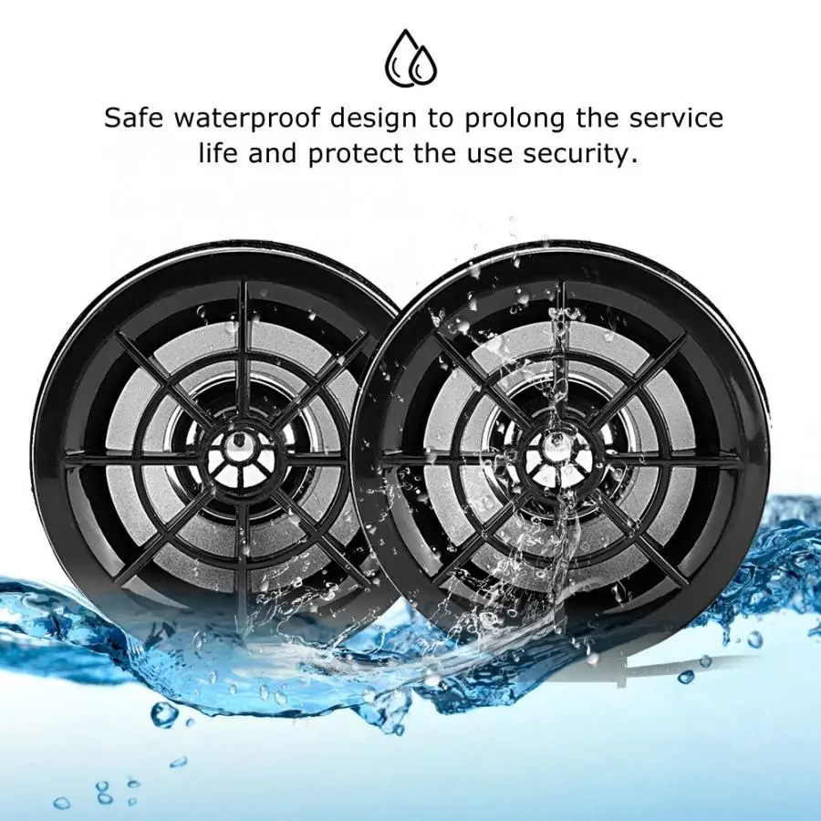 1 пара мотоцикл Bluetooth MP3 музыкальный аудио динамик с usb-портом для зарядки 9-16 В динамик мотоцикл