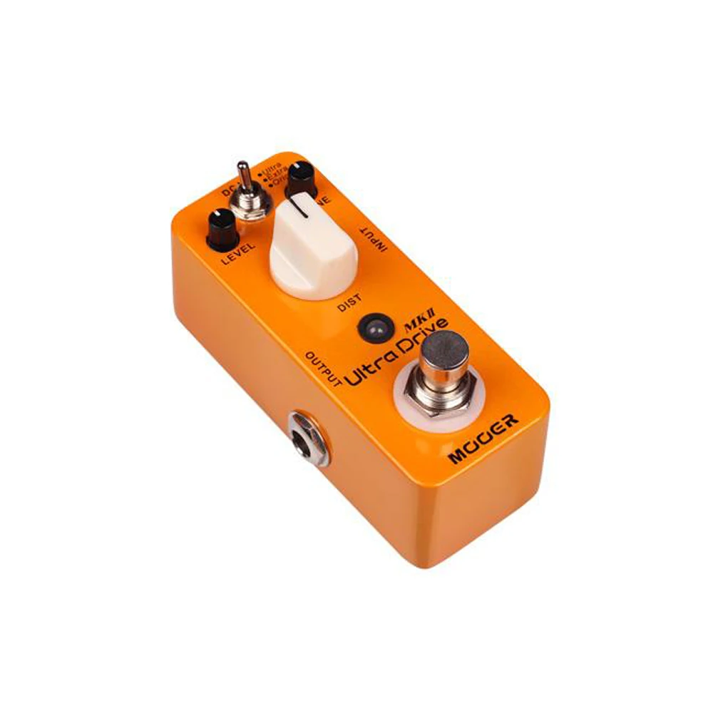 MOOER Ultra Drive MKII Искажение гитары педаль эффектов 3 режима истинное отключение