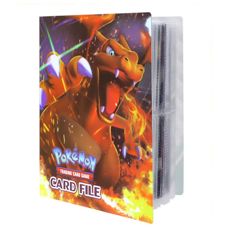 Альбом для карточек с покемонами 240 шт. альбом Список загруженных игрушек подарок