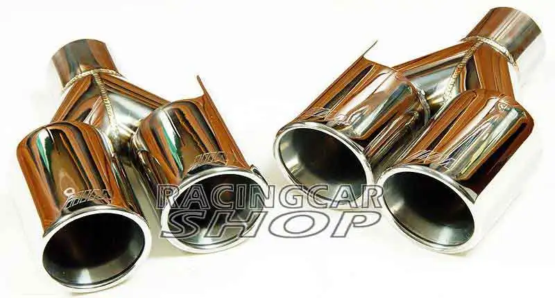 M/M наконечники глушителя Pip для BMW M3 M5 M6 1M E90 E60 все модели 1 пара B287W |