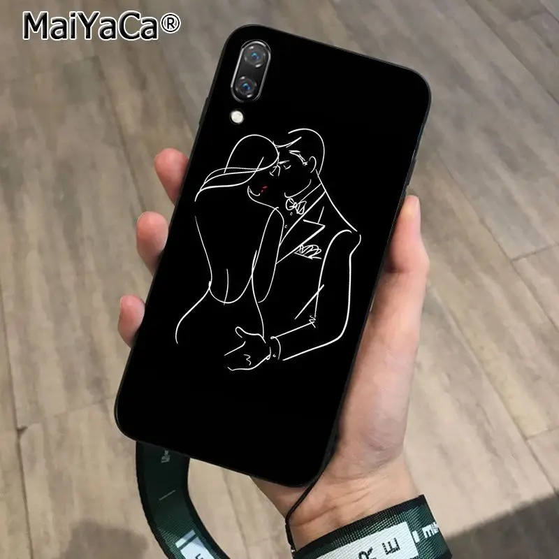 Мягкий чехол для телефона MaiYaCa в минималистичном стиле из ТПУ Huawei P10 plus 20 pro P20 lite