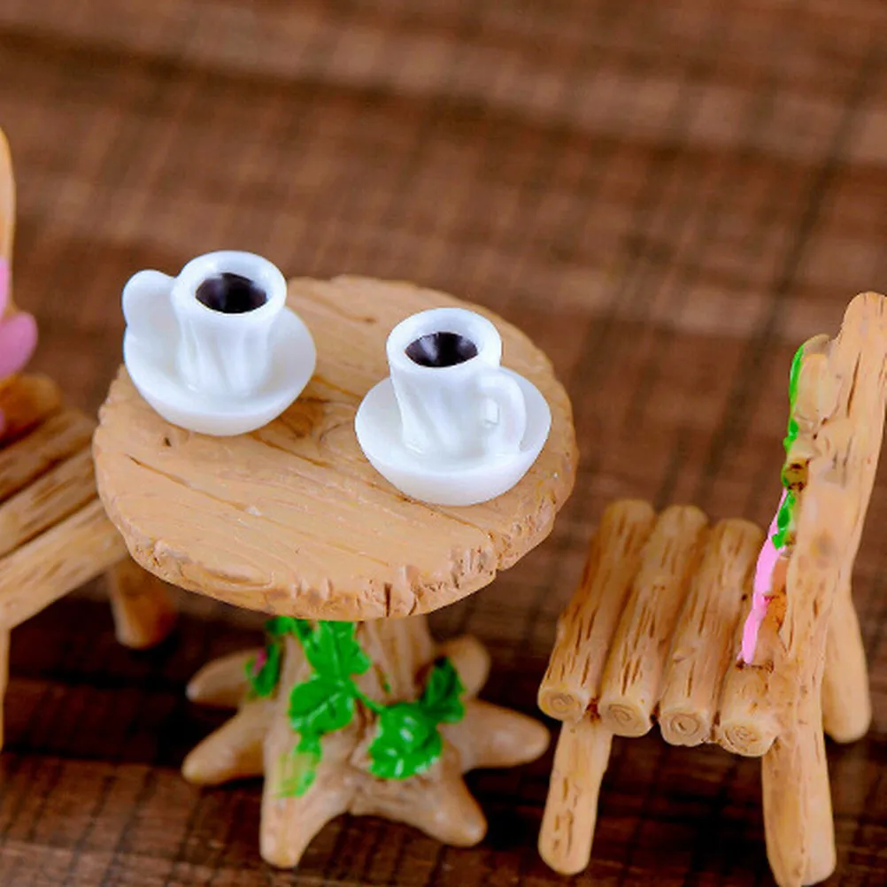 Мини чашка в виде чайной модели Миниатюрные аксессуары для украшения