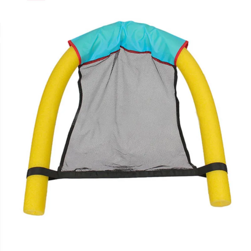 

Swimming Floating Chair Water Seat Bed Buoyant Foam Stick Mesh Swimming Pool Float Supplies for Adults Children Learners