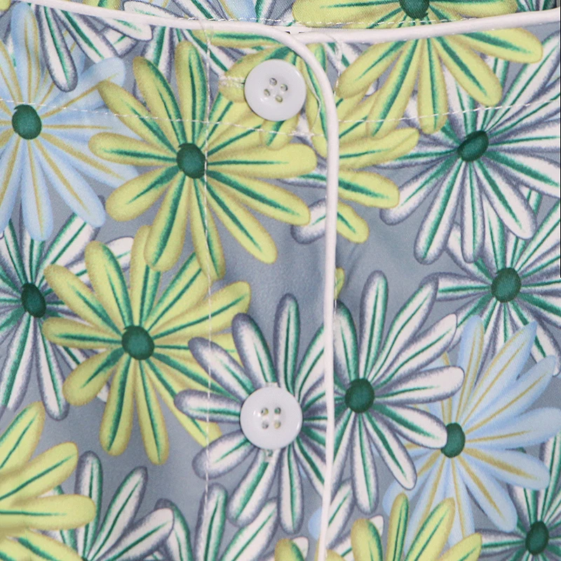 

SISPELL Print Hit Color Women's Set O Neck Puff Shoer Sleeve Cropped Top With High Waist Shorts With Belt For Female Sets 2021