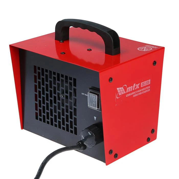 MTX SHC2000 heat gun electric 220 V 1000/2000 W 120 m3/h ceramic energy-saving heater for home and office convenient heating plate radiator Oil
