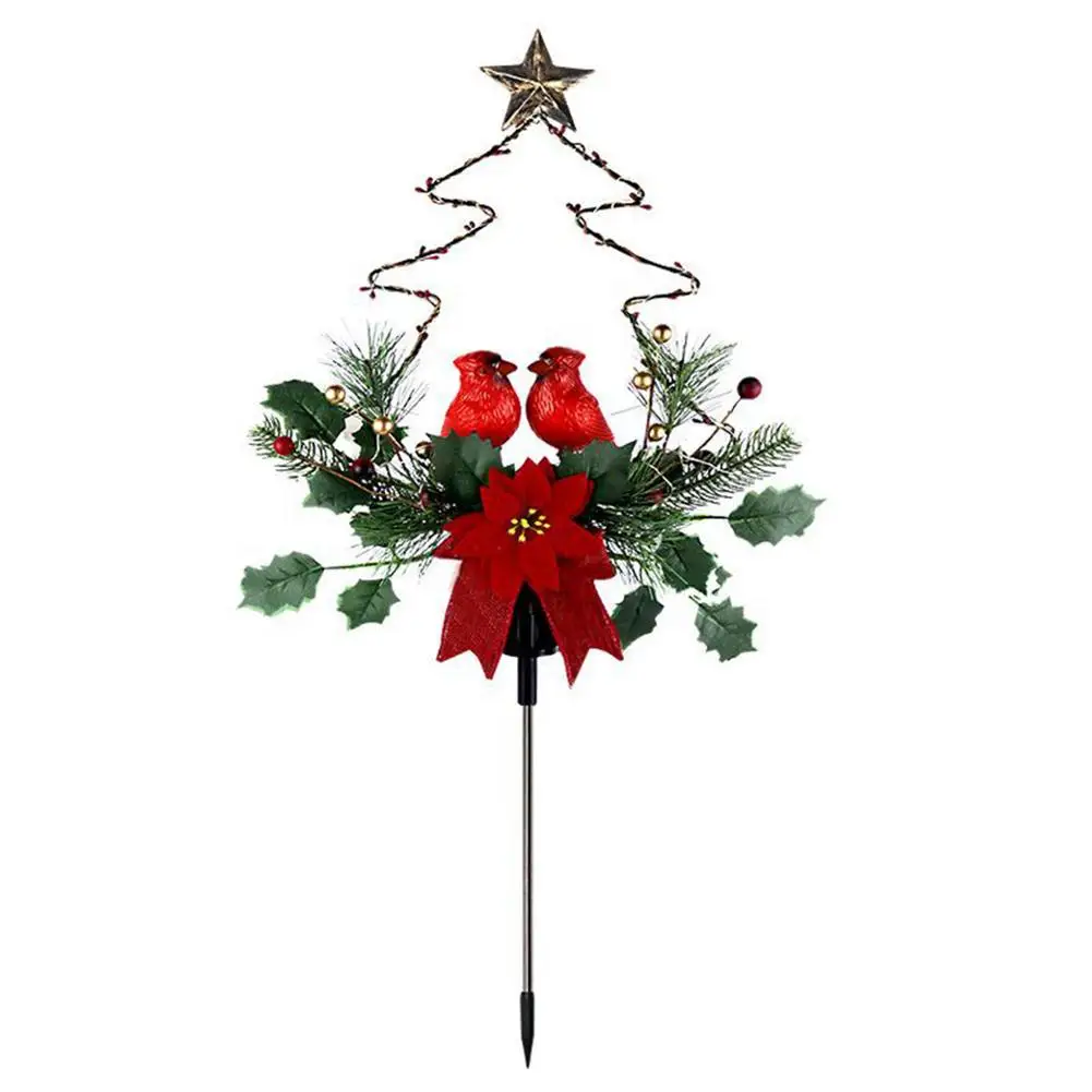 

Solar Christmas Decorations Outdoor - Solar Garden Lights - Christmas Garden Decorations - Outdoor Solar Christmas LED Lights La