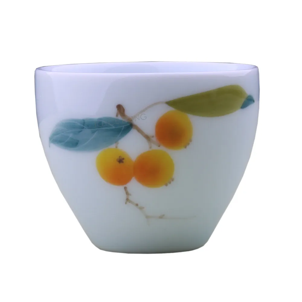 Фарфоровые чайные чашки китайские кунг фу набор чайных кружек из 2 керамических