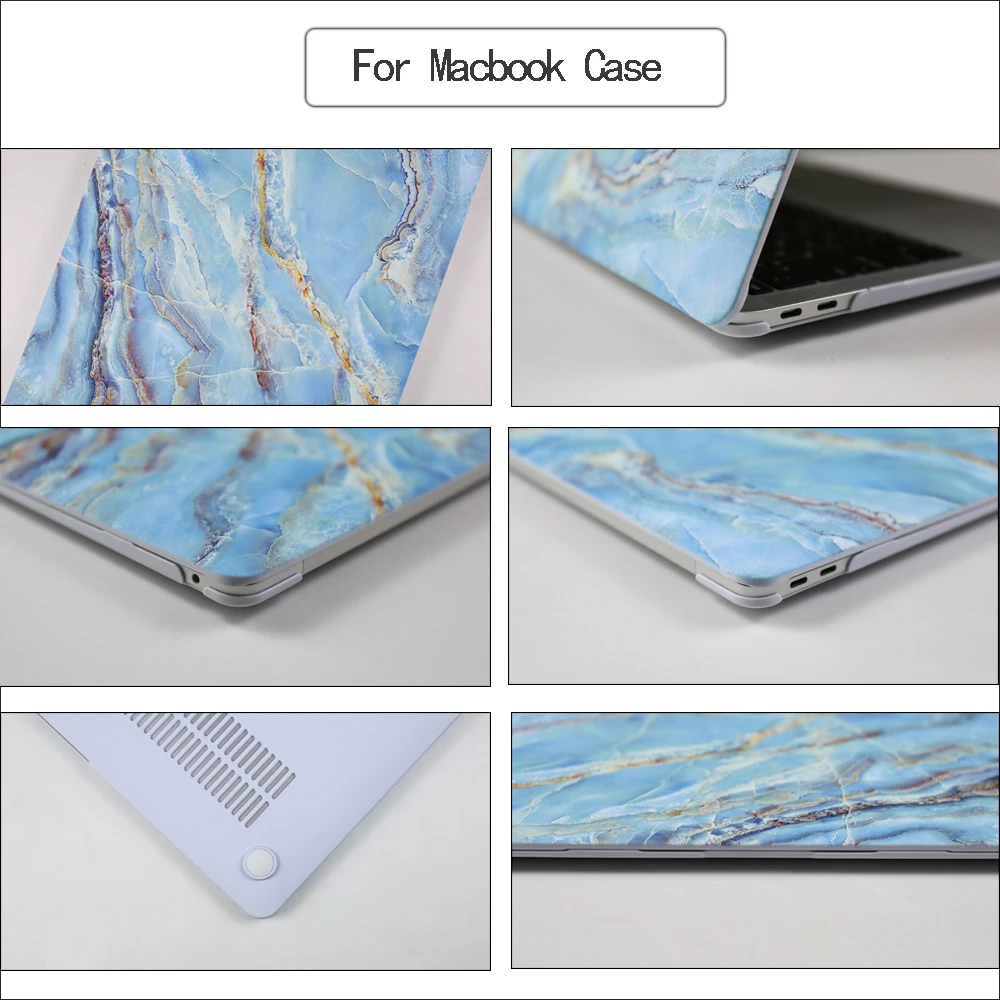 Мраморный чехол для ноутбука MacBook Pro 13 2020 дюйма A2338 M1 чип A2337 macbook Air 2019 16 A2141 11 15