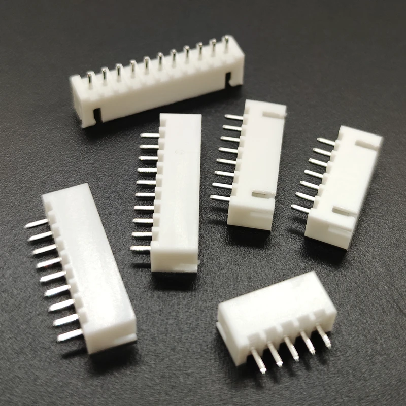 40 шт. XH2.54 2 54 мм разъем штырьковый прямой штырь 2p 12p всего 11 типов|pin connector|pin header