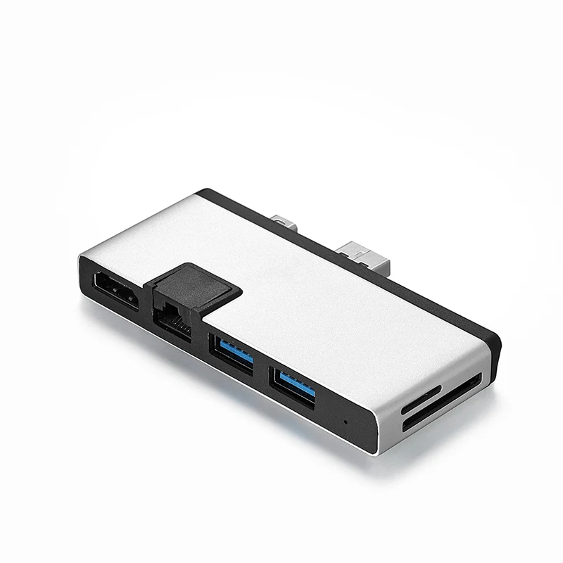 USB концентратор AJIUYU с mini DP на Multi RJ45 HDMI для Microsoft Surface Pro 6 5 4 док станция адаптер