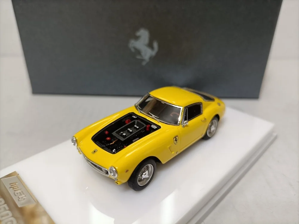 

Модифицированный спортивный автомобиль Hpi64 1:64 Ferrari 250 GTO, резиновый автомобиль, коллекционный выпуск, металлическая литая модель, игрушка в п...