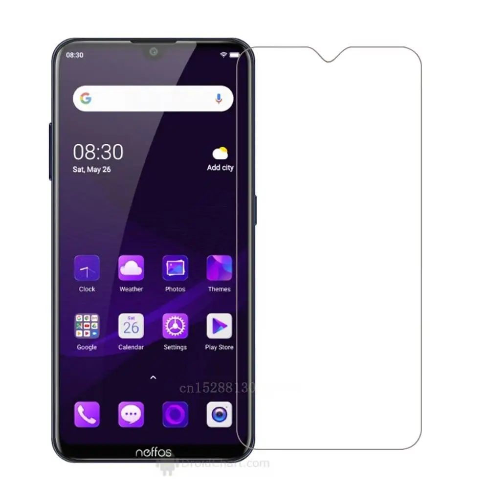 Защитная пленка для экрана из закаленного стекла Neffos C9s защитная с защитой от