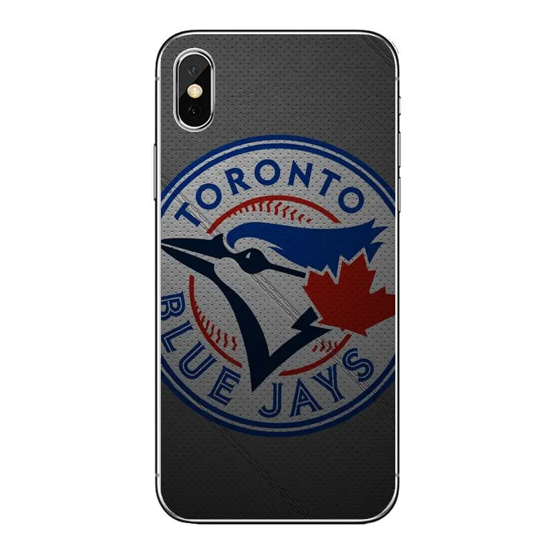 Прозрачный мягкий чехол Чехлы для Motorola Moto x4 E4 E5 G5 G5S G6 Z Z3 G3 C Play Plus Бейсбол Toronto Blue Jays
