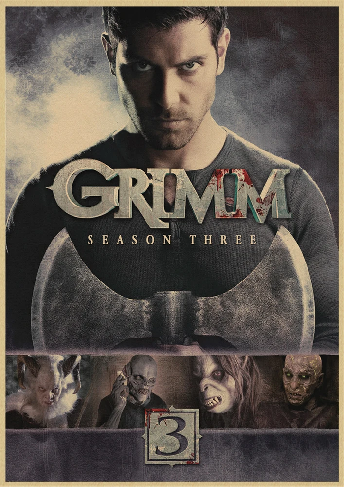 Grimm крафт-бумага постер Ретро художественные изделия для стен стикер гостиной