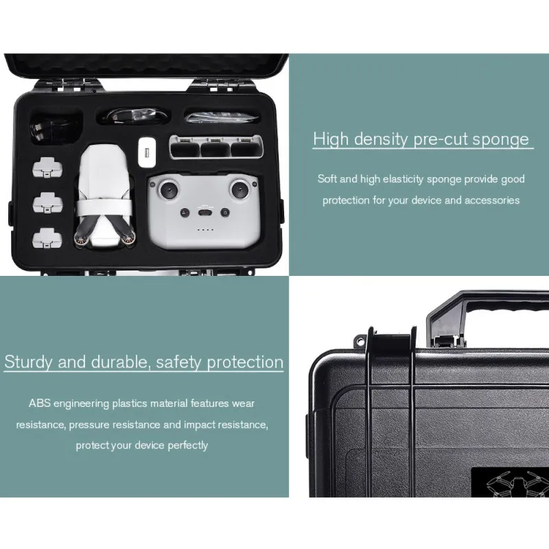 

DJI MINI 2 Hard Shell Carrying Case ABS Waterproof Box Suitcase Explosion-Proof For DJI Mini 2 Drone Accessories