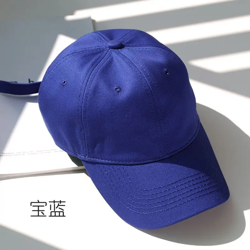 

Kpop Unisex Solid Cotton adjustable Baseball Cap Snapback Woman hat czapka z daszkiem snapback bone gorras para mujer