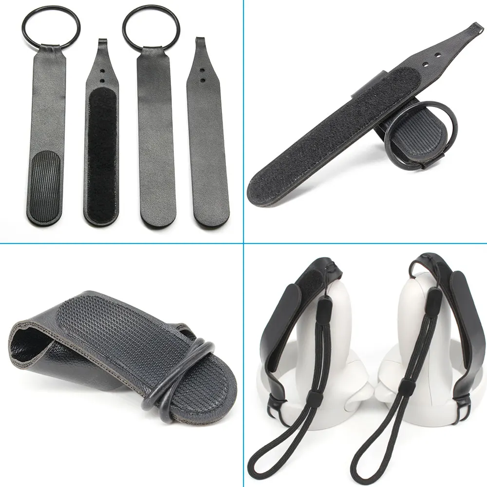 Adjusted Freely Anti-off Hand Knuckle Strap Set For Oculus Quest 2 VR Glasses Sweat-Proof Washable Accesorios | Электроника