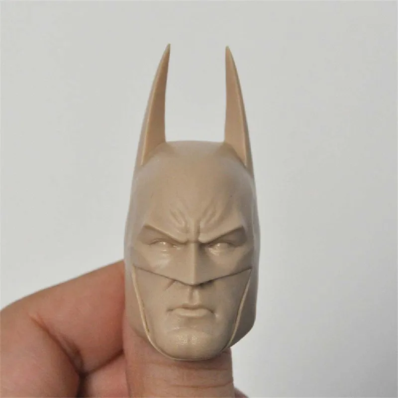 Неокрашенная голова летучей мыши в масштабе 1/6 модель для экшн-фигурки