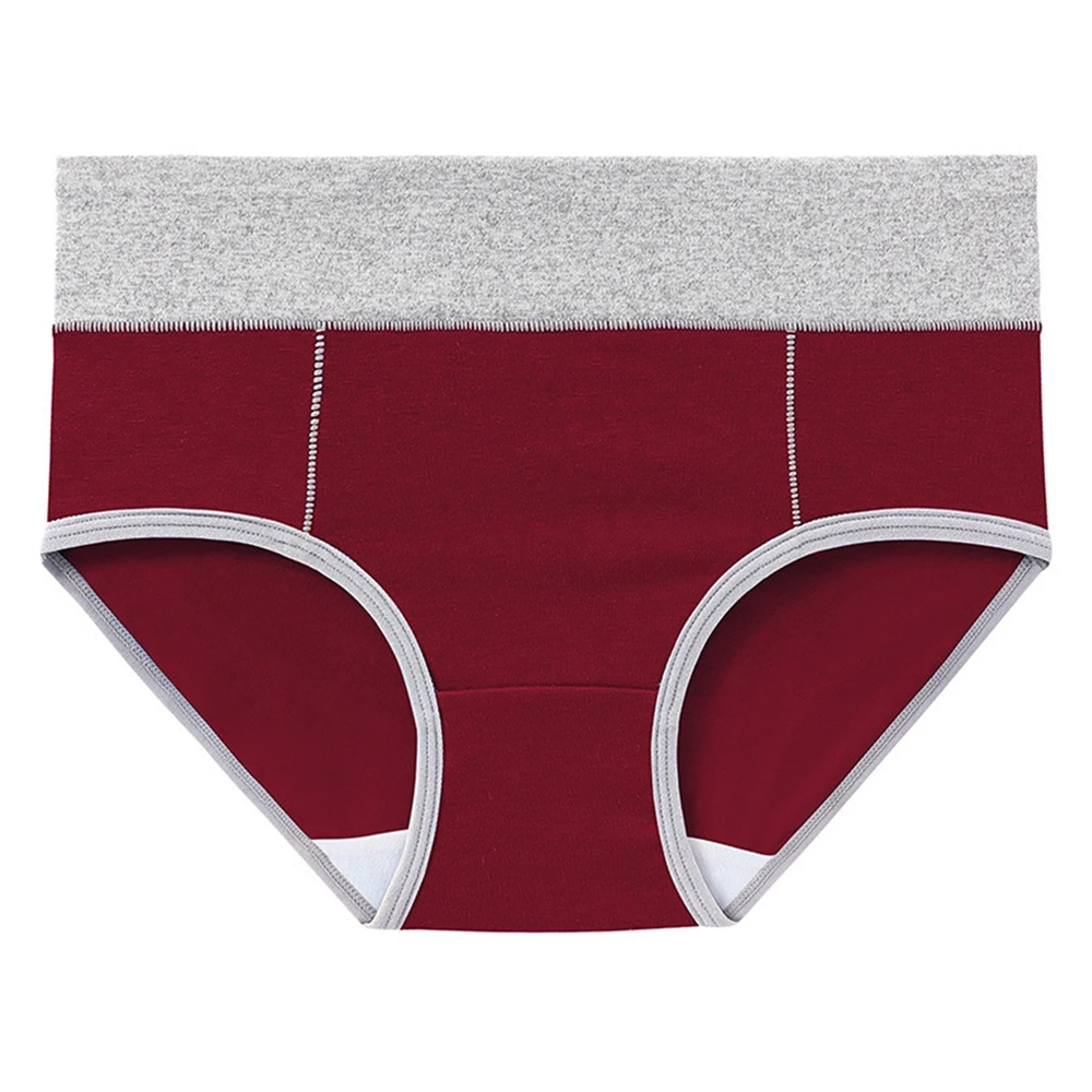 Women's Underwear Comfortable Panties Soft Lingerie Breathable Briefs Female Hight-Waist Stretch Intimates | Женская одежда