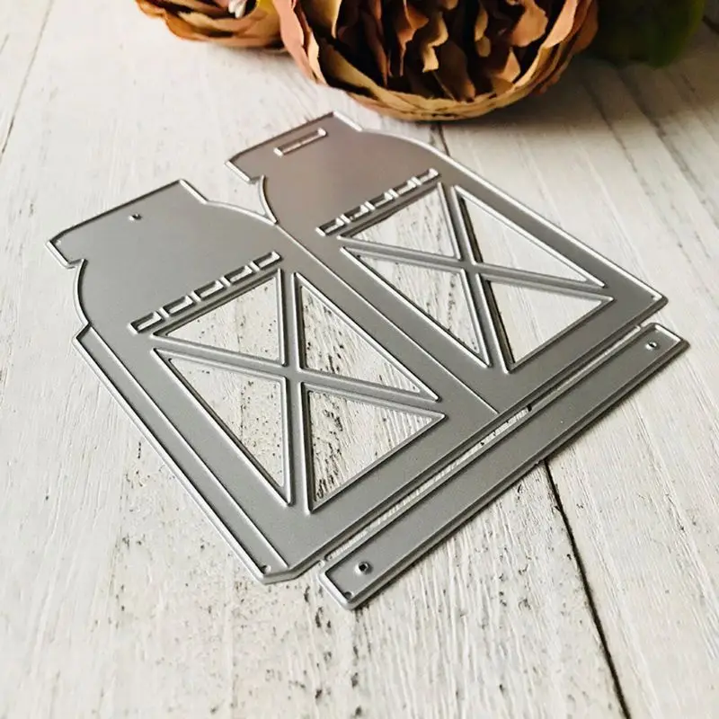 Фонарь для резки металла Трафаретный Скрапбукинг DIY штамп альбомов бумажная