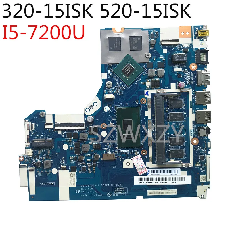 Refurbished For Lenovo 520-15ISK Laptop Motherboard NM-B242 I5-7200U 4G RAM 940M/2G 5b20N98493 |