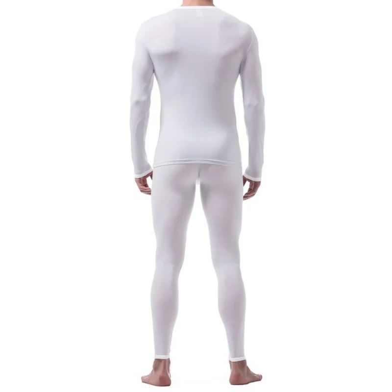 Комплект маек мужской Ультратонкий пикантное нижнее белье из вискозы Топ с
