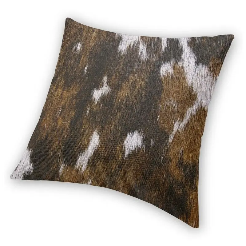 Воловья кожа загар принт с животными наволочки для подушек Диван украшения