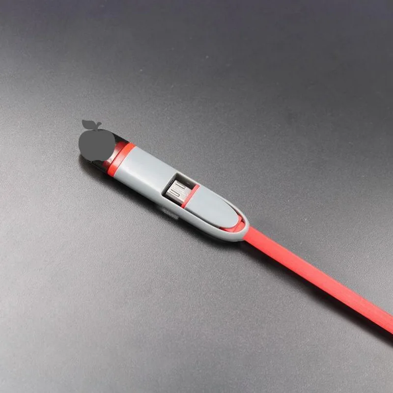 2 в 1 USB кабель для iPhone XS Max XR X 8 7 6 6S Micro USB кабель Android для samsung Xiaomi huawei Выдвижной зарядное устройство USB порт